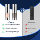 Electric Salt and Pepper Grinder Set