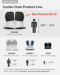 Ergonomic Back Support Chair for Home & Office