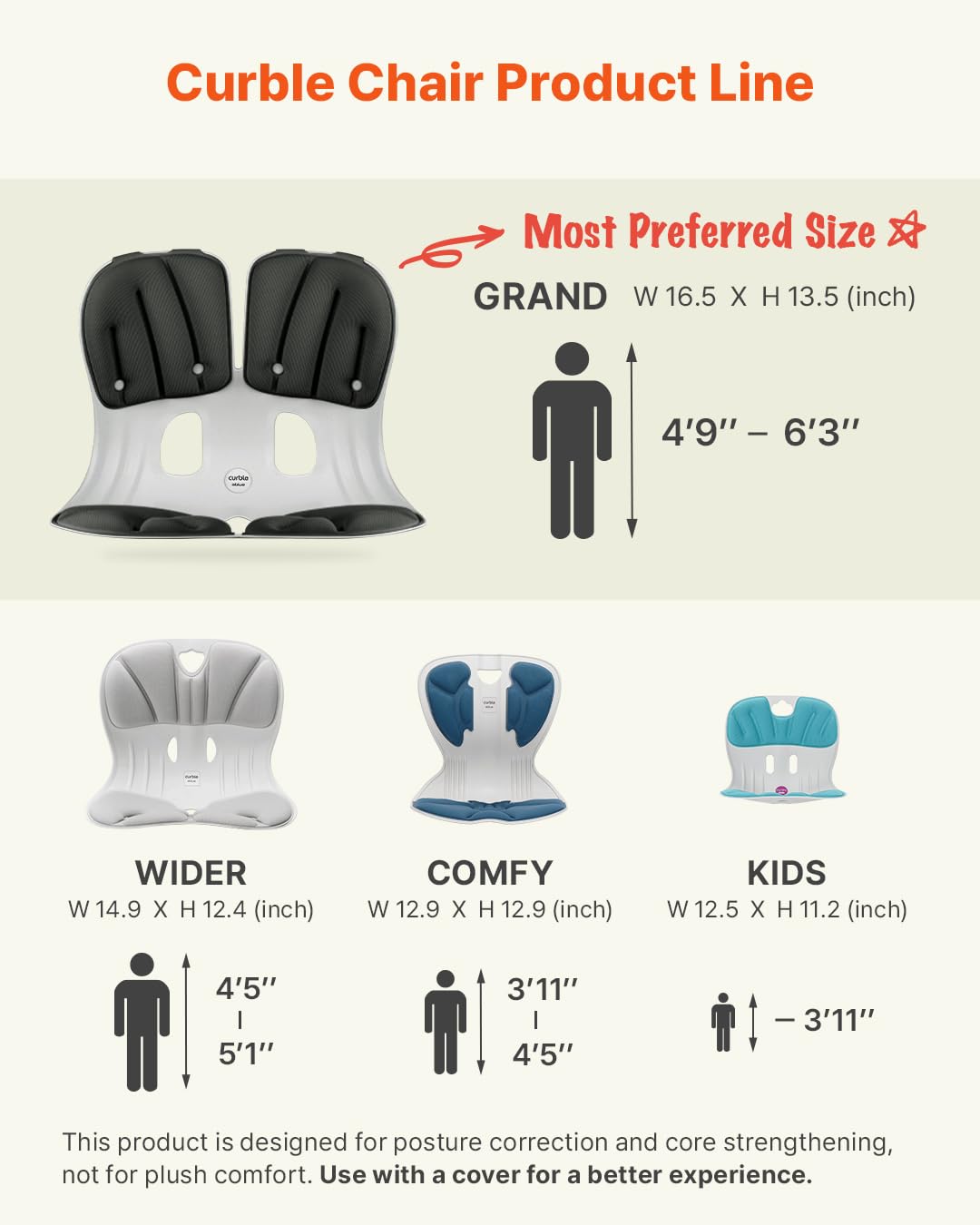 Kids' Posture Corrector Cushion