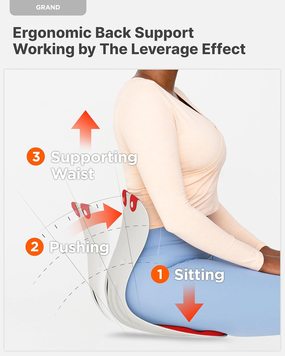 Ergonomic Chair with Lumbar Support
