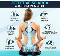 Premium Gel & Memory Foam Seat Cushion