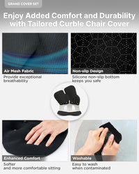 Ergonomic Back Support Chair for Home & Office